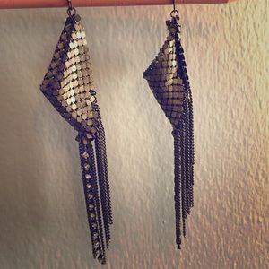 Dramatic Bronze Earrings